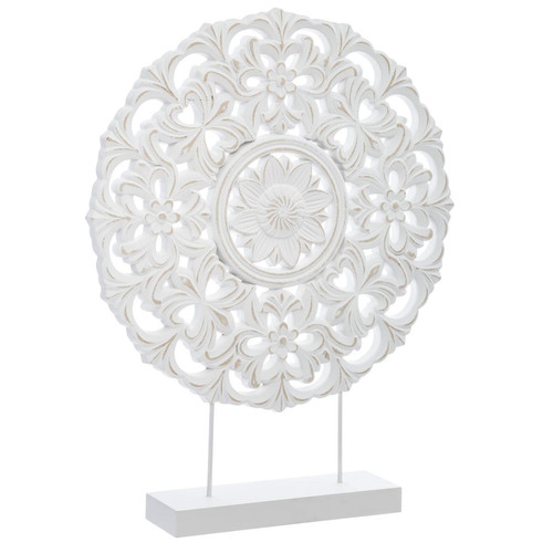 Cercle Sculpté Blanc Blanc 3S. x Home Meuble & Déco