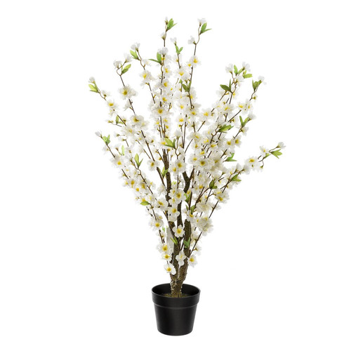 3S. x Home - Cerisier H. 100 cm - Plante artificielle