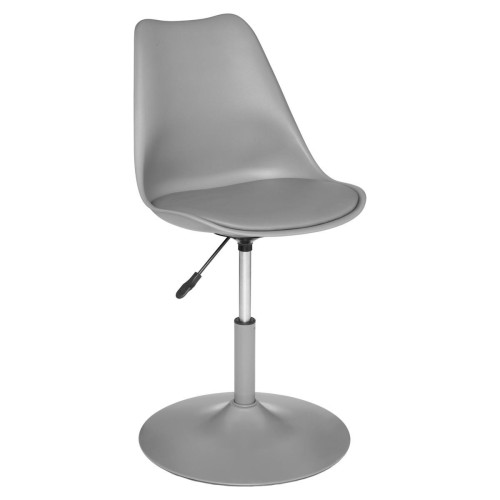 3S. x Home - Chaise AJ AIKO gris clair en polypropylène - Chaise Design