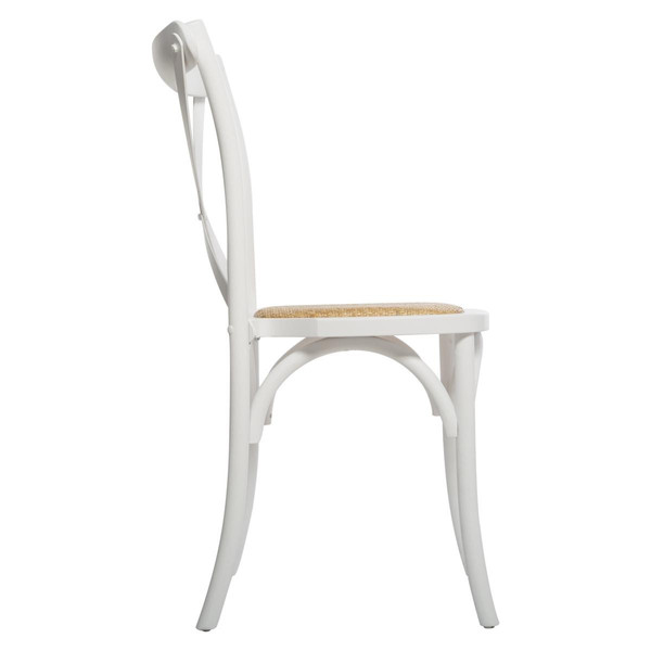 Chaise bistrot blanc Isak Blanc 3S. x Home Meuble & Déco