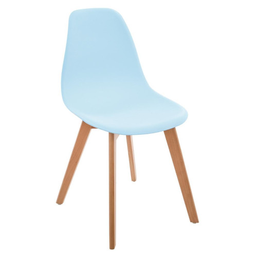 3S. x Home - Chaise bleue - Sélection meuble & déco Scandinave