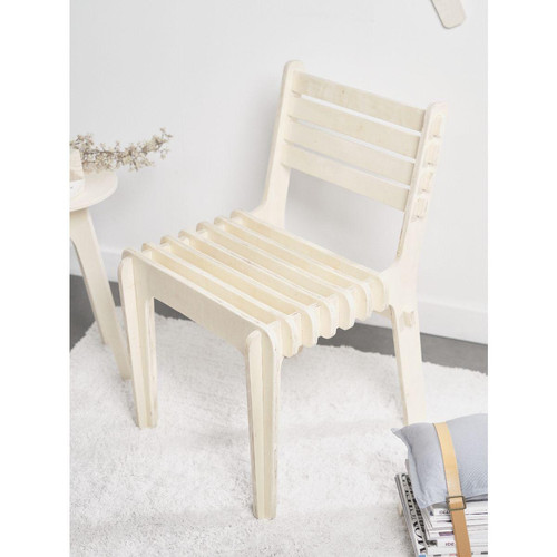 Factory - Chaise plywood - Simplicity  - Chaise Et Tabouret Et Banc Design