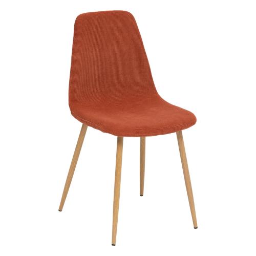 3S. x Home - Chaise rose terracotta  - Chaise Design