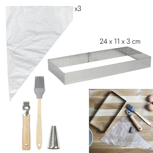 3S. x Home - Coffret Tarte Meringuée M8 - Accessoires de cuisine, pâtisserie