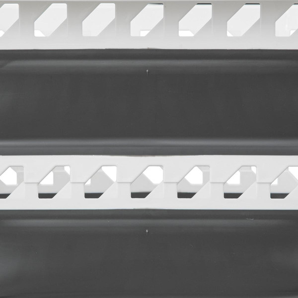 Corbeille à linge pliable 40L  gris et blanc Noir 3S. x Home Meuble & Déco
