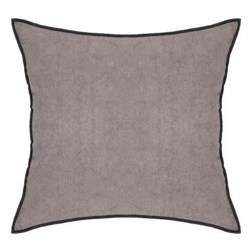 3S. x Home - Coussin "Linah", coton, gris, 45x45 cm - Coussins Design