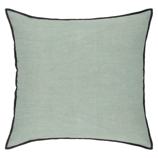 Coussin "Linah", coton, vert céladon, 45x45 cm Vert 3S. x Home Linge de maison