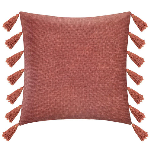 3S. x Home - Coussin Pompon Gypsy Terre Cotta 50 x 50 - Coussins Design
