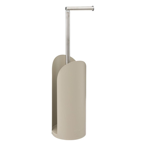 3S. x Home - Dérouleur tige flexible métal "Colorama" beige naturel - Accessoires de salle de bain