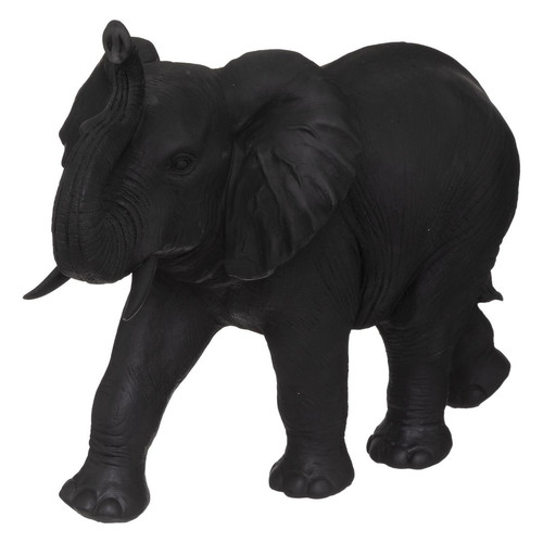 3S. x Home - Elephant Résine 70 X 34 X 52 Gris-Foncé - Sélection cadeau de Noël La déco