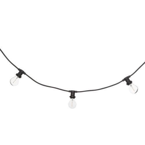 3S. x Home - Guirlande LED outdoor secteur L520cm noir - Nouveautés Meuble Et Déco Design