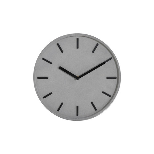 Horloge ciment - 100% Bon Plan  Gris Factory Meuble & Déco