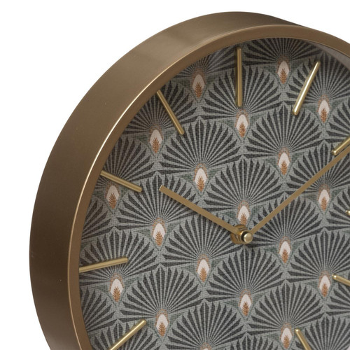 Horloge D29,5cm en plastique motif "Lizy"  3S. x Home Meuble & Déco