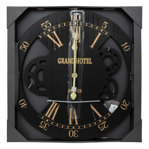 Horloge Camillo D54 Noir 3S. x Home Meuble & Déco