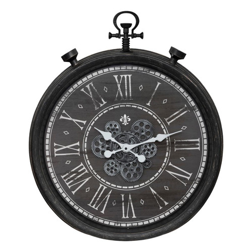 3S. x Home - Horloge mécaniquenoir - Horloges Design