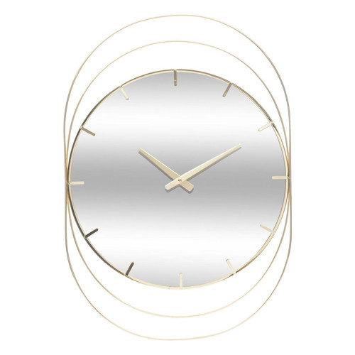 3S. x Home - Horloge métal miroir 48x70 cm COL  - Horloges Design