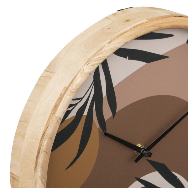 Horloge en bois D30cm  "Nila"  Beige 3S. x Home Meuble & Déco