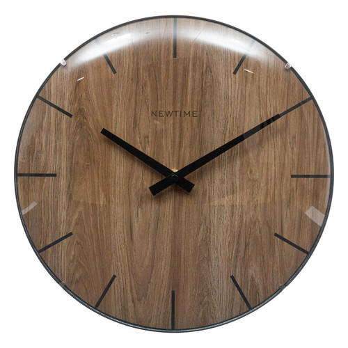 3S. x Home - Horloge plastique et verre D30 cm MAELI - Horloges Design