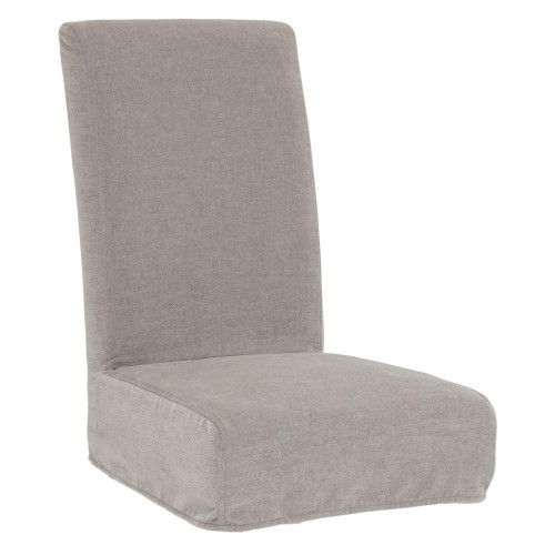 3S. x Home - Housse de chaise "Jana" gris - Chaise Design
