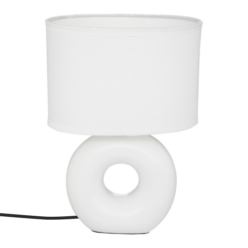 3S. x Home - Lampe "Baru" blanche mate, céramique H26cm - Lampe Design à poser