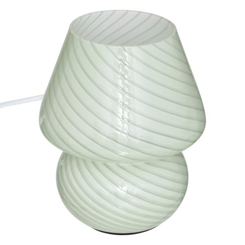 3S. x Home - Lampe champignon "Cara" H18cm vert - Lampe Design à poser