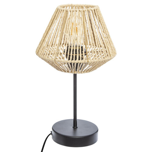 3S. x Home - Lampe Corde Jily Naturel - Meuble Et Déco Design