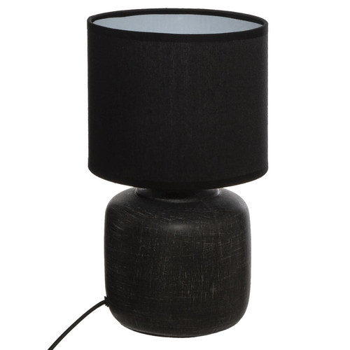 3S. x Home - Lampe Cyld Salta Noir H 26,5 - Lampe Design à poser