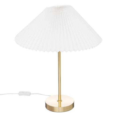 3S. x Home - Lampe H47cm en métal blanc - Lampe Design à poser