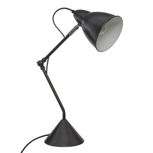 3S. x Home - Lampe Métallique Noir South Aude - Lampe Design à poser