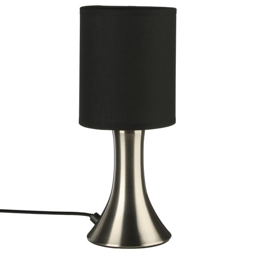 3S. x Home - Lampe Touch Toga Noir H 28 - Meuble Et Déco Design