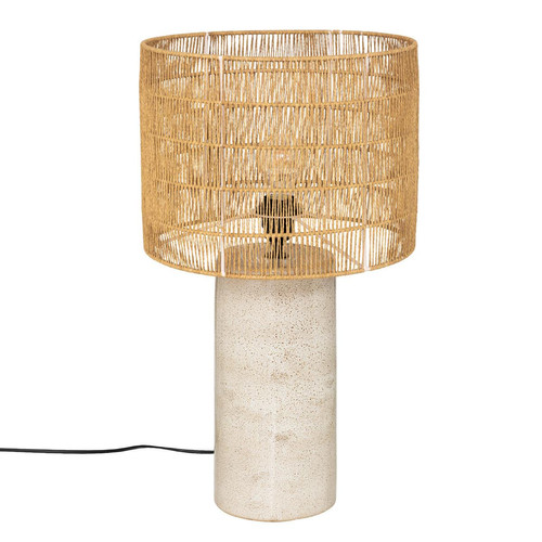 Lampe "Vital" en papier H33cm Marron 3S. x Home Meuble & Déco