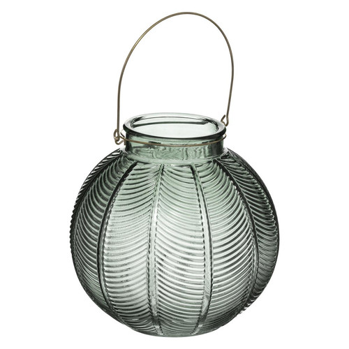 Lanterne "Palmier" D20 en verre vert 3S. x Home Meuble & Déco