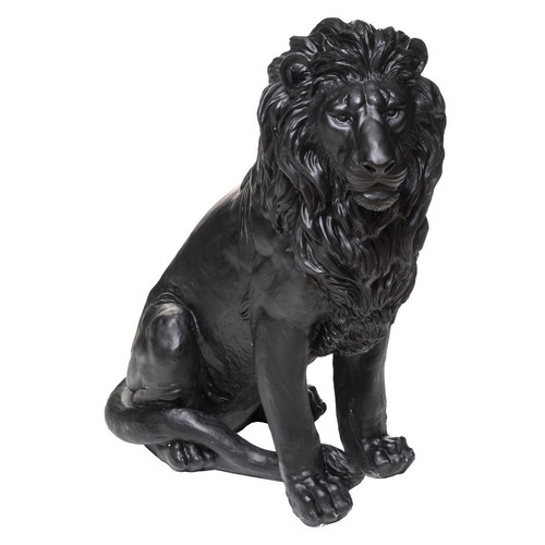 3S. x Home - Lion En Oxyde De Magnésium 68x37x80 - Statue Et Figurine Design