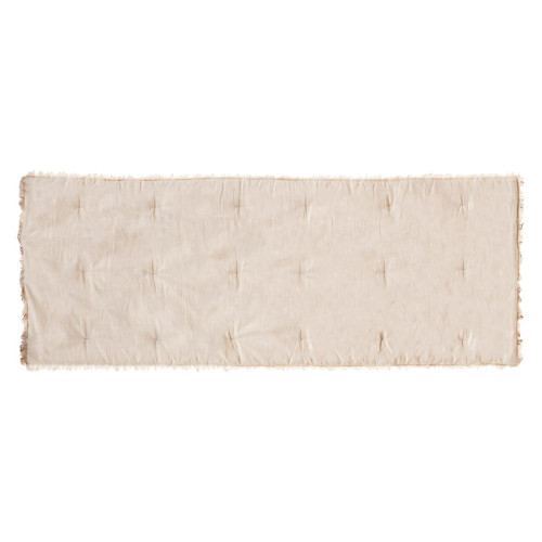 3S. x Home - Matelas d'assise "Rivi", coton, ivoire, 60x180 cm - Nouveautés Linge de maison