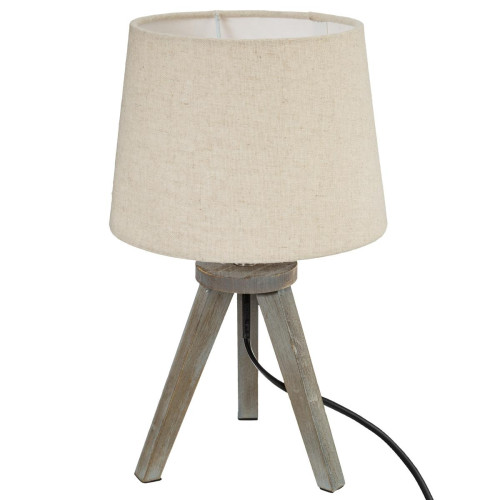 3S. x Home - Mini Lampe en Bois avec Trépieds  - Lampe Design