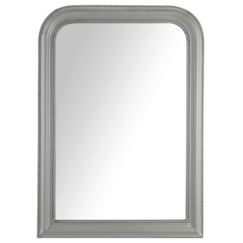 3S. x Home - Miroir Arrondi Adèle Gris 74X104 - Miroirs
