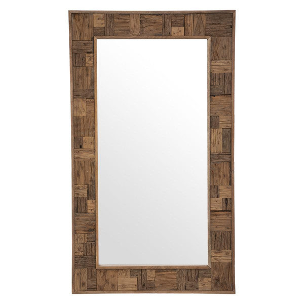 Miroir en bois Ori 70x115cm beige 3S. x Home Meuble & Déco