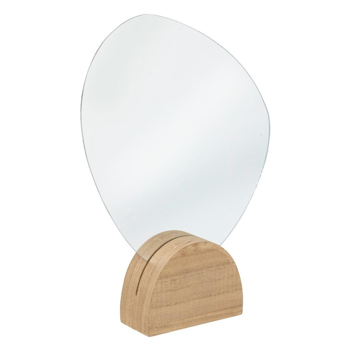 Miroir Olme en bois H36cm