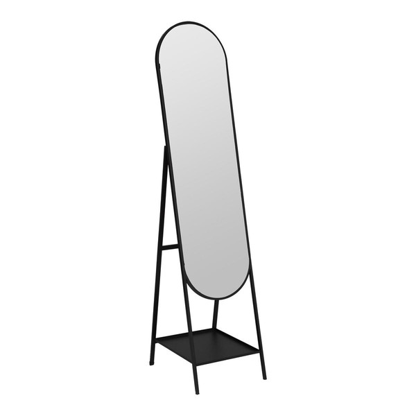 Miroir pied "Ninon" H160 noir en métal 3S. x Home Meuble & Déco