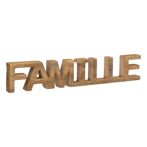 3S. x Home - Mot déco " Famille" - Statue Et Figurine Design
