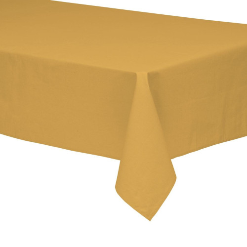 3S. x Home - Nappe, coton, 250x150 cm, jaune ocre - Linge de table