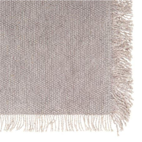 3S. x Home - Nappe "Maha", coton, gris, 250x150 cm  - Linge de table