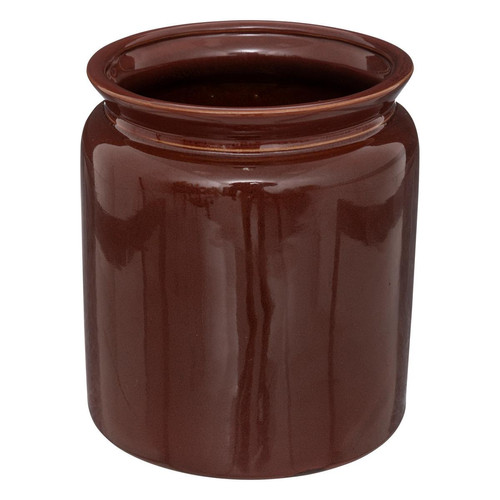 3S. x Home - Pot céramique marron "Bota"  - Pots de fleurs, jardinières