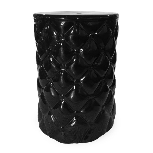 Pouf en céramique Noir  Noir 3S. x Home Meuble & Déco