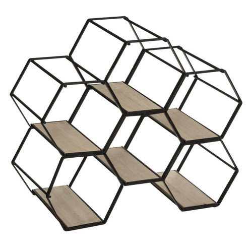 3S. x Home - Range Bouteille Hexagonale Arty x 6 - Accessoires de cuisine, pâtisserie