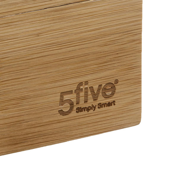 Range ustensiles “Tidy Smart” 3 compartiments en bambou 3S. x Home