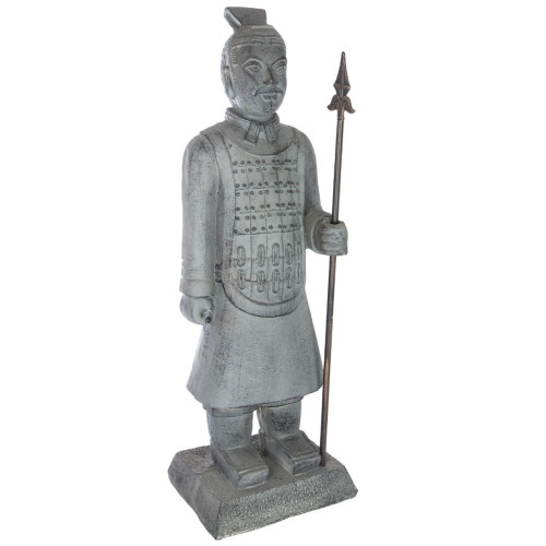 3S. x Home - Samouraï gris H75 - Statue Et Figurine Design