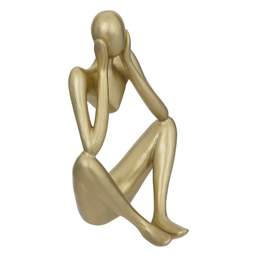 Set de 3 statuettes femme H17cm en résine doré Doré 3S. x Home Meuble & Déco