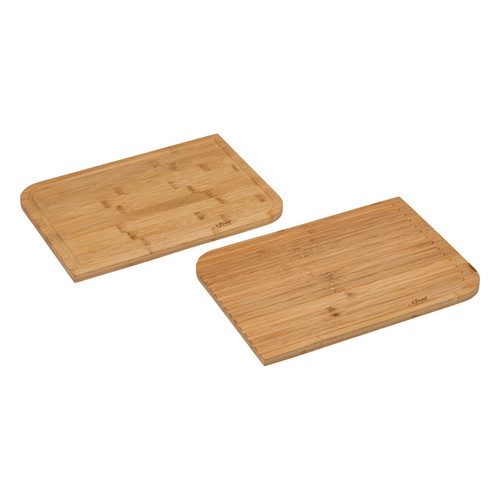 3S. x Home - Duo planches à découper bambou  - Arts De La Table Design