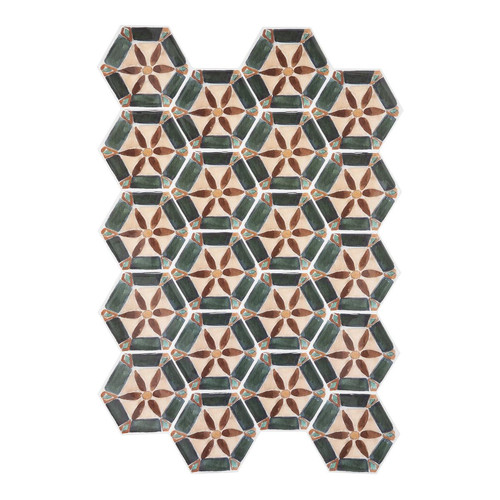 3S. x Home - Sticker "Ali" 30x40 x2 en carreau - Tableau Et Toile Design